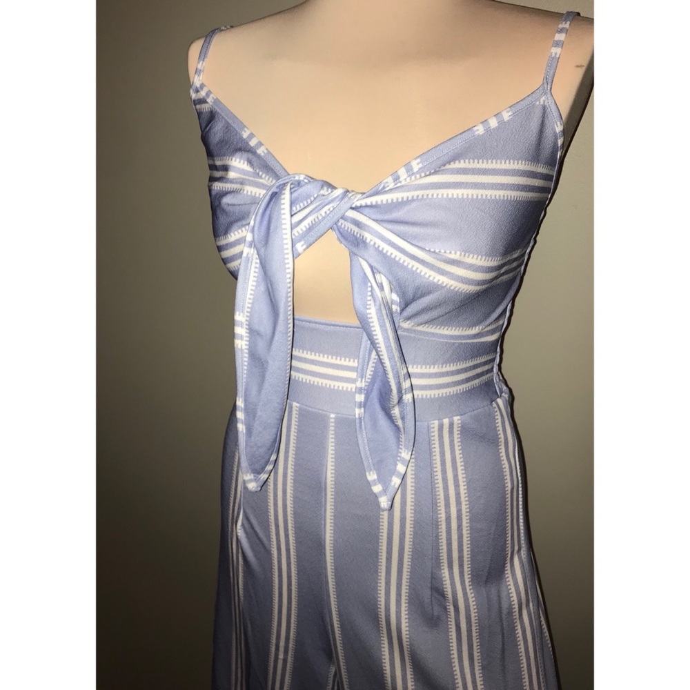 Blue and White jumpsuit